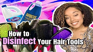 How To Disinfect Your Hair Tools At Home From A Licensed Cosmetologist