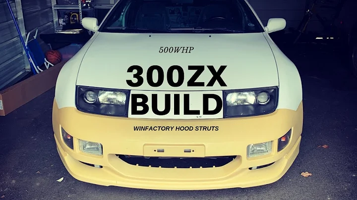 BYE BYE Hood Prop!! Winfactory Hood Strut Install: 500WHP 300ZX BUILD