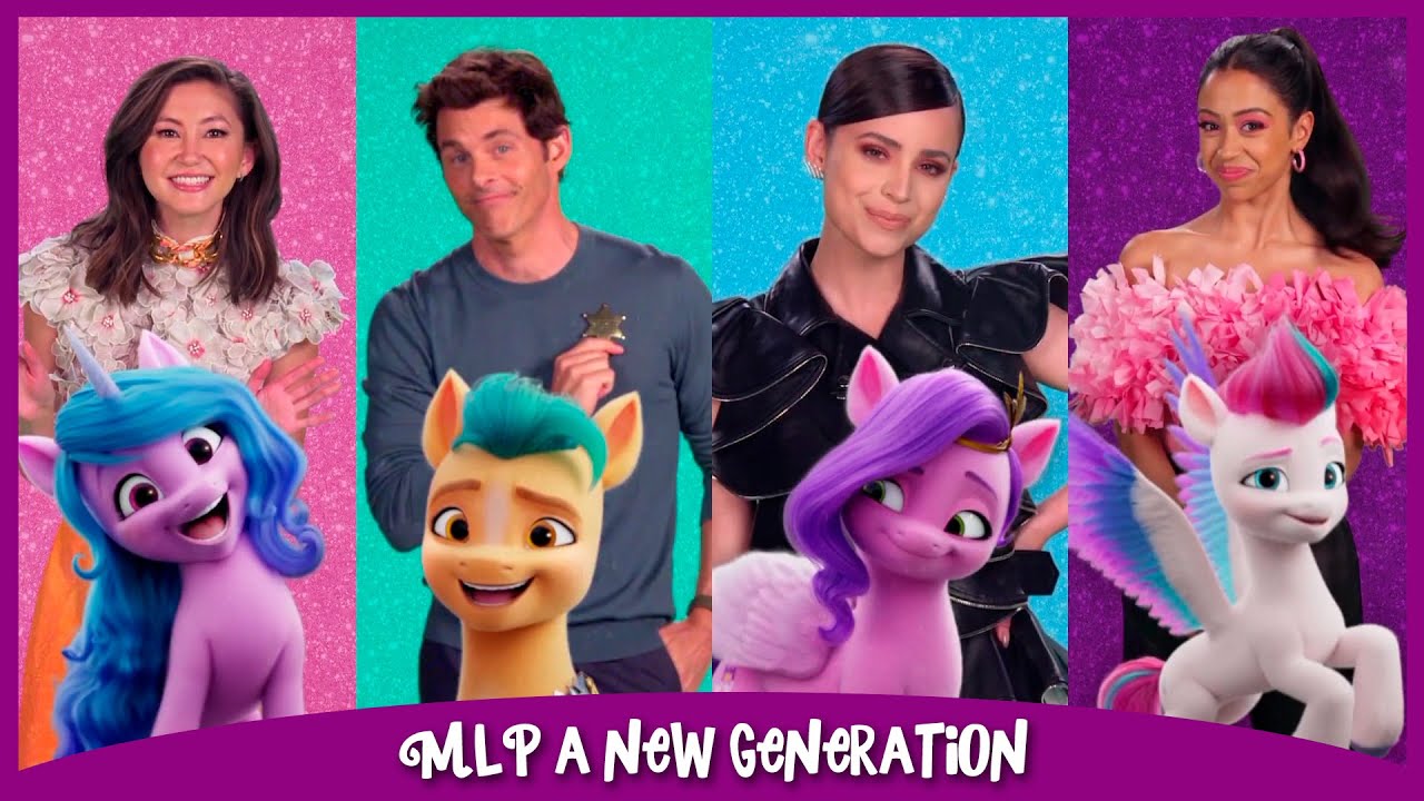 cast of new my little pony