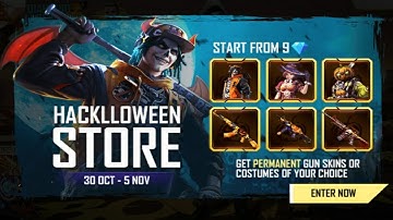 NEW HACKLLOWEEN STORE EVENT | NEW HACKER STORE FREE FIRE || FREE FIRE HACKLLOWEEN MOCO STORE EVENT