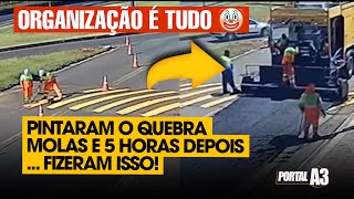ABSURDOS 🚨 Pintaram o Quebra Molas e 5 Horas depois fizeram isso!