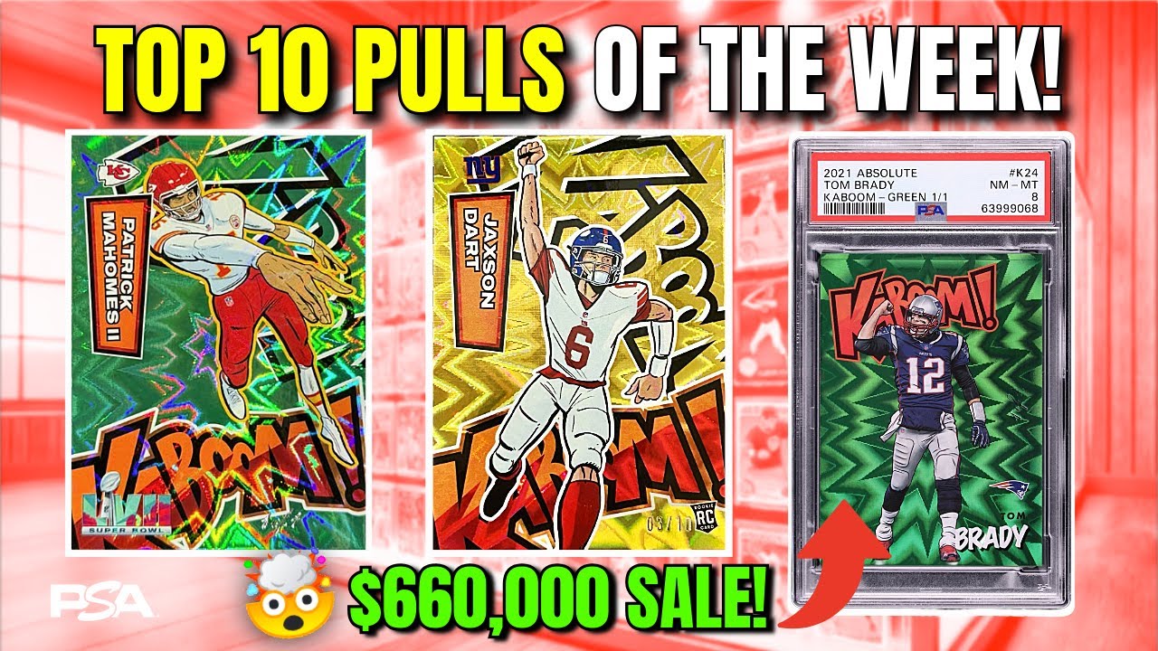 KABOOM CRAZE Is Upon Us! 🤯 (Record Setting Sale!) | Top 10 Sports Card Pulls of the Week | Ep. 228