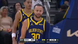 Stephen Curry 34 pts 2 reb 3 ast vs Memphis Grizzlies | 2023-01-25