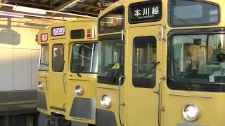 西武鉄道2007F+2409F　急行西武新宿行　入曽到着