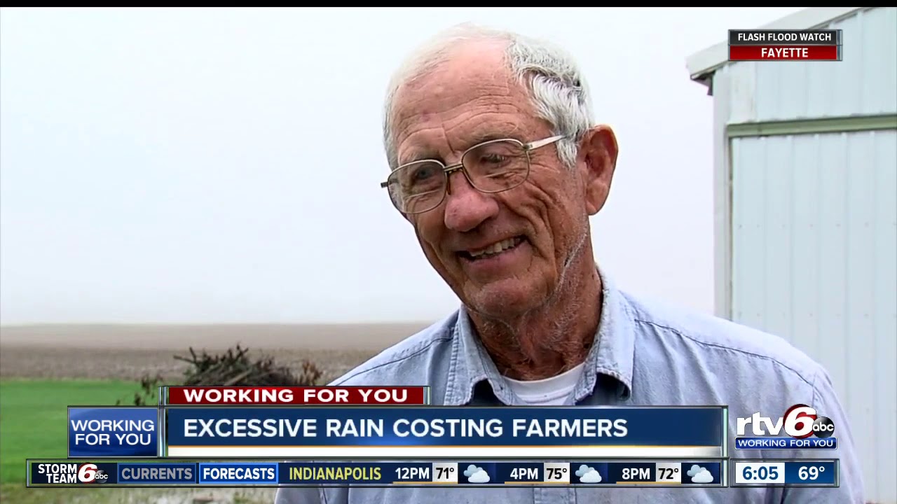 Excessive rain costing Indiana farmers