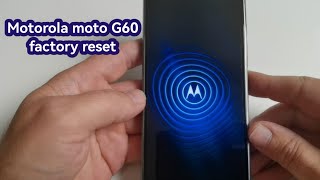 Motorola G60 factory reset