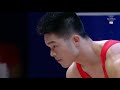 Shi zhiyong 73 kg snatch 163 kg  2019 world weightlifting championships
