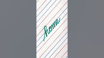 How to write in cursive #shortsfeed #handwriting #cursivewriting #calligraphy #shortvideo #education