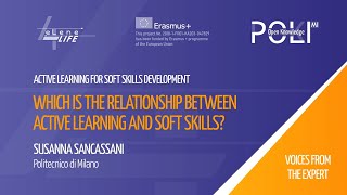 Which is the relationship between active learning and soft skills? (Susanna Sancassani) screenshot 5