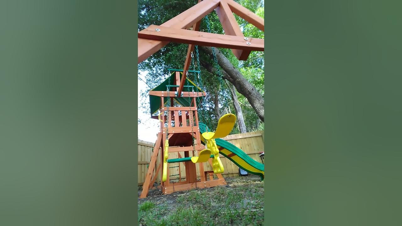 installing anchor's for a swing set. YouTube