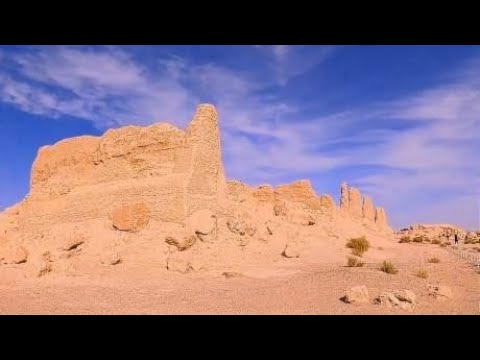 河西走廊旅游，甘肃敦煌玉门关遗址，古代丝绸之路进入西域的门户