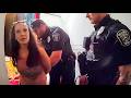 Obnoxious Bratty Criminal With Warrants Play Games With Cops To Hide Her Nasty Dirty Secret