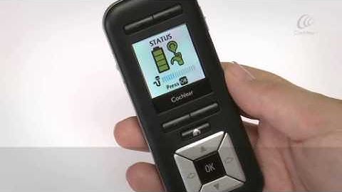 054 - Learn more about the status indicators of the Cochlear Nucleus 6 Remote Assistant (CR230)