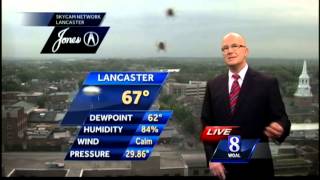 Keep umbrella handy today; showers expected
