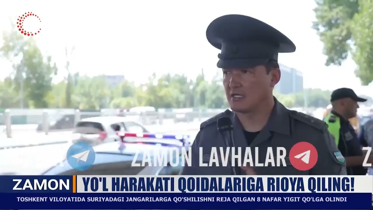 Yo’l harakati qoidalariga rioya qiling!