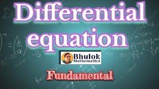 Definite integral/solution of differential equation/Class 12/chse/cbse/icse/Bhuloks math/p4