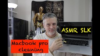 ASMR Macbook Pro 17" Cleaning tips-Soft Spoken ASMR To Make YOU Sleepy screenshot 2