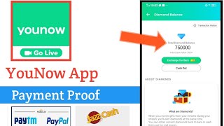 Younow App Payment Proof - Younow App Se Paise Kaise Kamaye - Younow App Kaise Use Karen - Younow