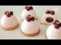 노오븐 라즈베리 치즈케이크 만들기 : 산딸기 케이크 : No Bake Raspberry Cheesecake Recipe | Cooking tree