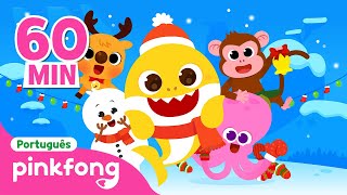 [NOVO] Músicas Infantis para Feliz Natal | +Completo | Pinkfong, Bebê Tubarão! Canções para Crianças