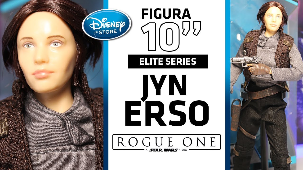 | 🛰  FIGURA JYN ERSO STAR WARS ELITE SERIES 10' 25 CM DISNEY | Perfecta para un custom kitbash 1/6 ✨