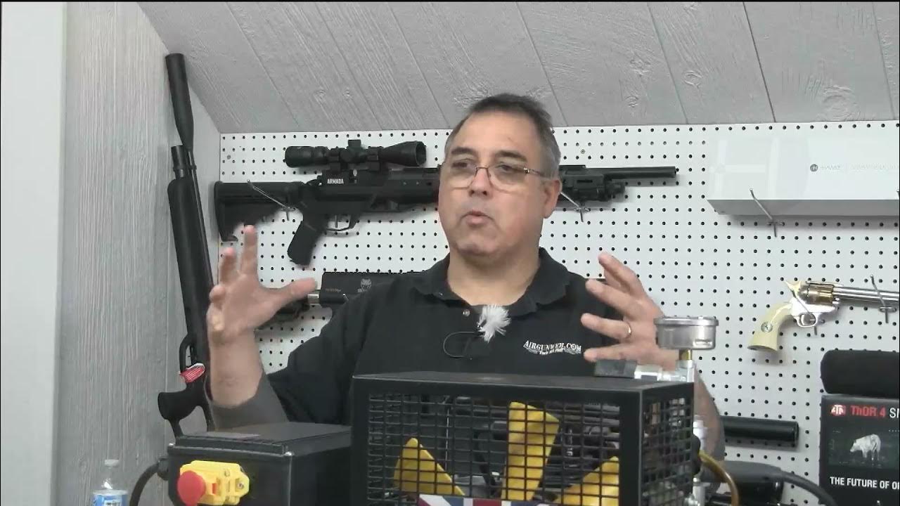 Airgun Expo 2021 LIVE in the Studio AOA Daystate 4500 www