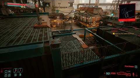 [Cyberpunk 2077] Invisible wall location between buildings - possible bug?!