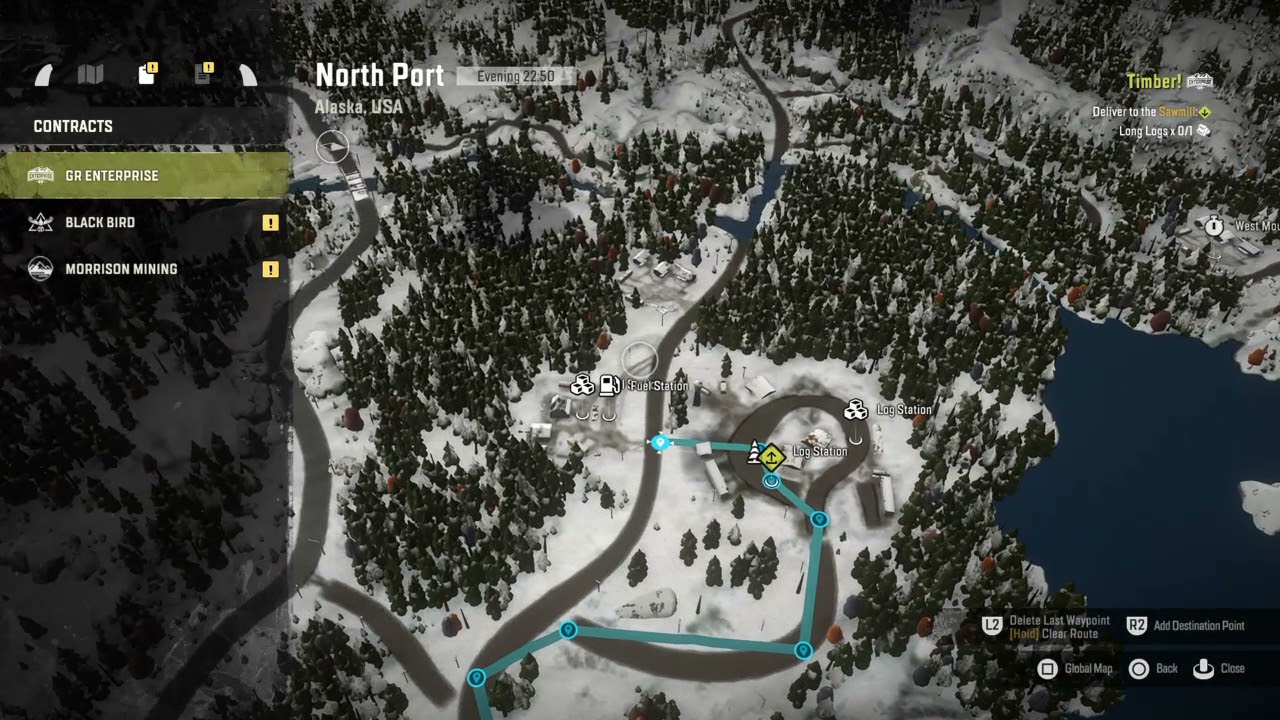 How to use "GPS" on SnowRunner YouTube