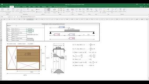 Beam Design - Using Excel