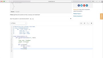 LeetCode 94 Binary Tree Inorder Traversal