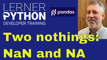 NaN vs. NA — understanding Pandas nullable types