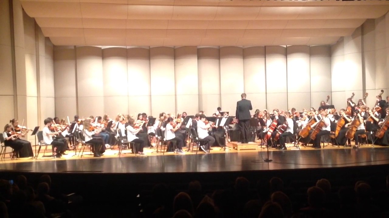 Stillwater schools Orchestra Arjun on Drums YouTube