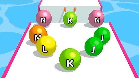 A-Z Run 🔵🟢🥎 - New Levels Gameplay Walkthrough Trailer Android ios