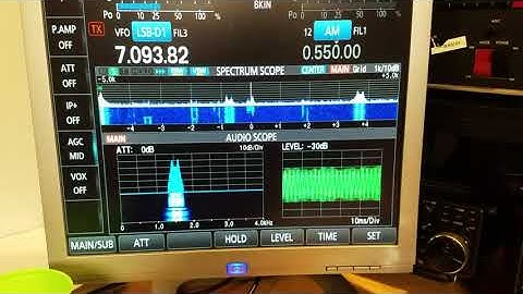 Operating radio teletype (RTTY) with the Icom IC-7610 at W8EH
