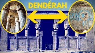 Dendérah  Que se cachetil à l'intérieur du temple?