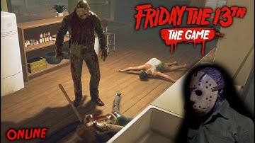 Friday the 13th the game - Gameplay 2.0 - Jason part 6