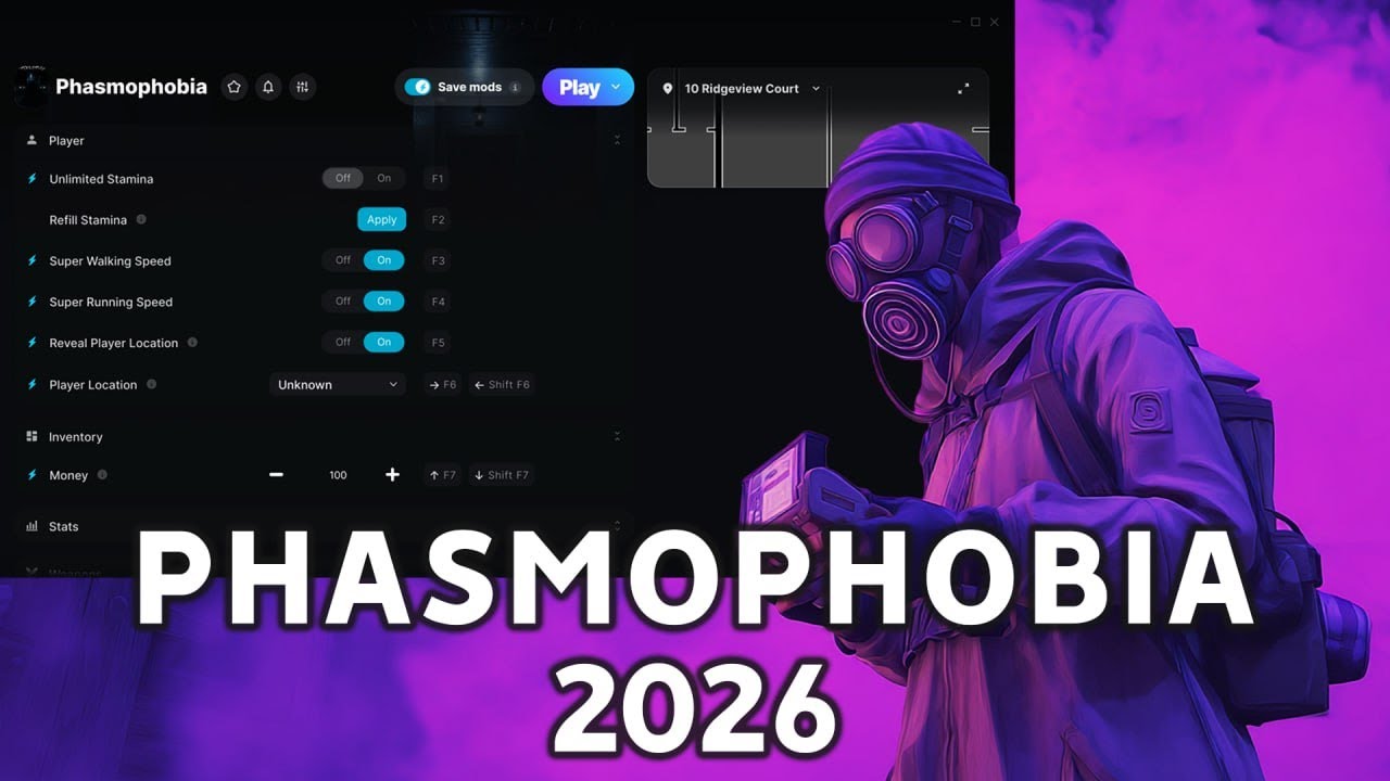 NEW PHASMOPHOBIA CHEAT | AUTO EVIDENCE + INFINITE ITEMS | FREE DOWNLOAD 2026