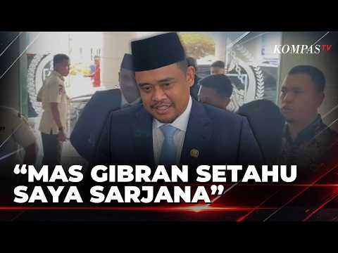 Pasca Putusan MK, Bobby Nasution: Mas Gibran Setahu Saya Sarjana | SAPA MALAM
