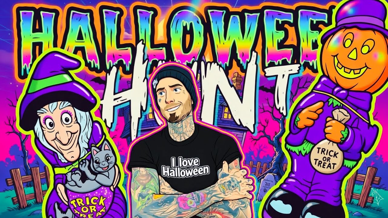 Halloween Hunt For Amazing Vintage Blow Molds & More !! 