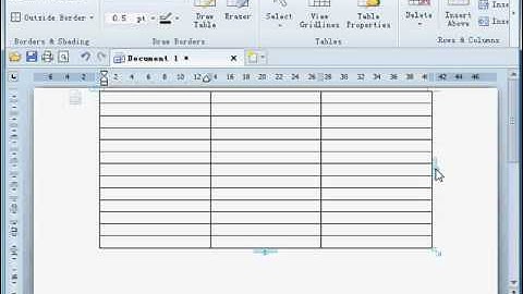 Kingsoft Office: table function
