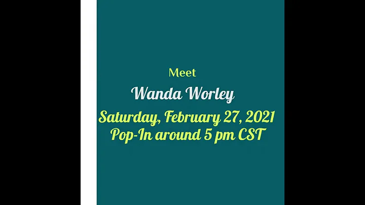 Conversations with Celena meets Wanda Worley!