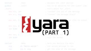 Yara Rules (Part 1)