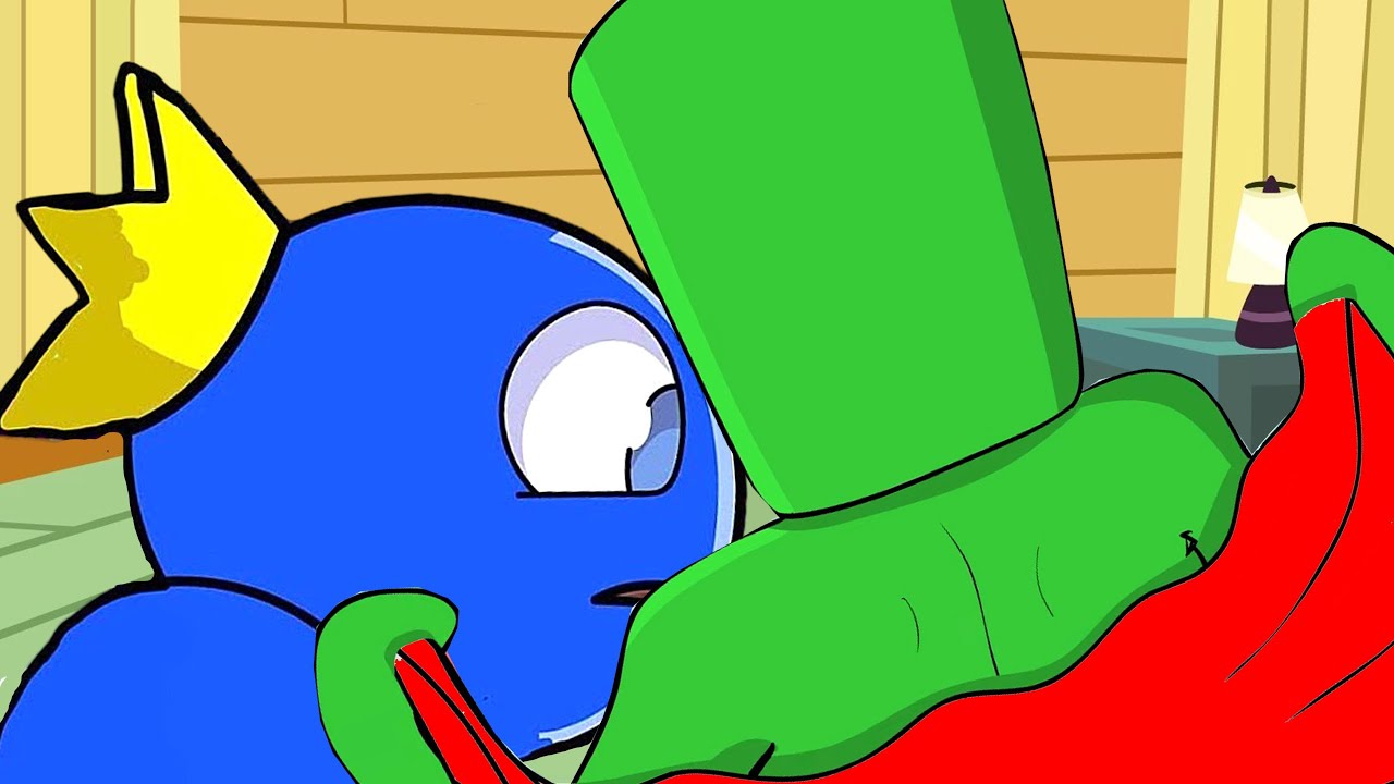 Blue's First Kiss (Rainbow Friends) 
