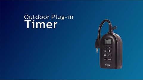 SPC1244AT/27: Philips Outdoor Plug-In Timer