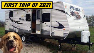 Getting ready for the first trip of 2021.