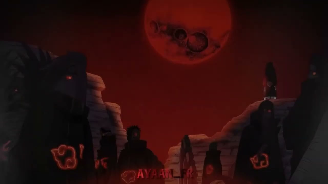 AKATSUKI EDIT🔥🥷 || NARUTO || AYAAN_FR ||