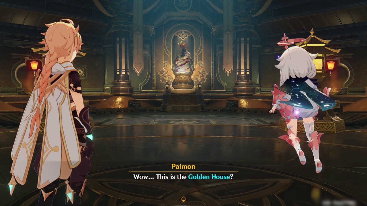 Genshin Impact OST - Golden House Ambiance Extended - YouTube