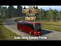 Euro Truck Simulator 2 Coaches Scania Touring Gameplay 