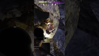 he got stuck on the rocks lol l Grave/Digger