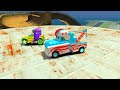 Onegamesplus cars con minion pintado de violeta y Buzz hecho por onegamesplus 